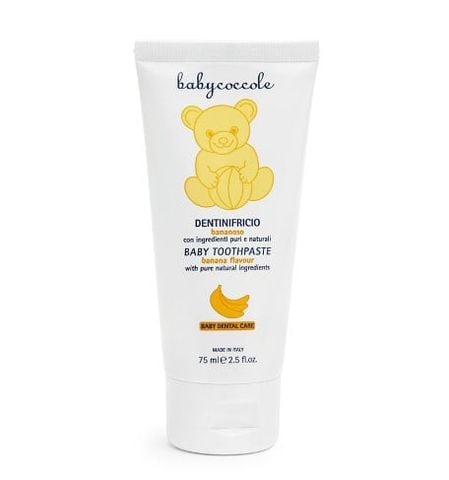  Kem đánh răng Babycoccole hương chuối 75ml (+12M) 