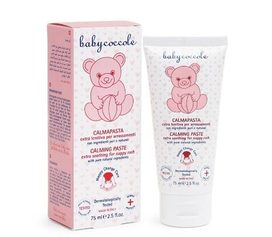  Kem chống hăm chiết xuất hoa cúc và ZnO Babycoccole 75ml (+0M) 