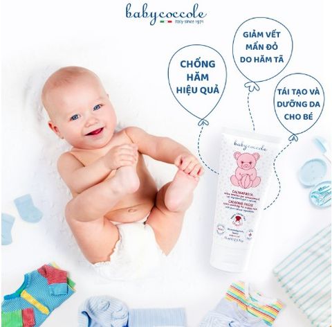 Kem chống hăm chiết xuất hoa cúc và ZnO Babycoccole 75ml (+0M) 