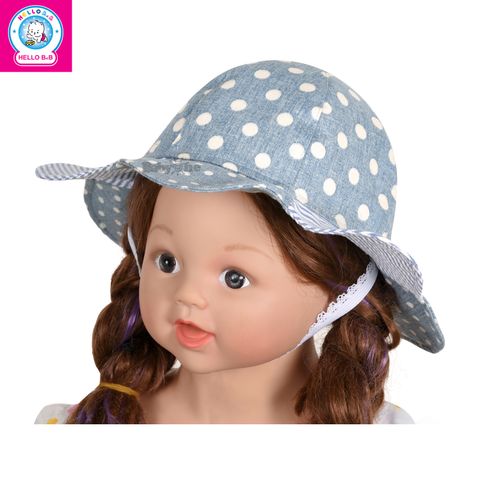  Nón vành 6 cánh chấm bi SS1294 - BabyOne 
