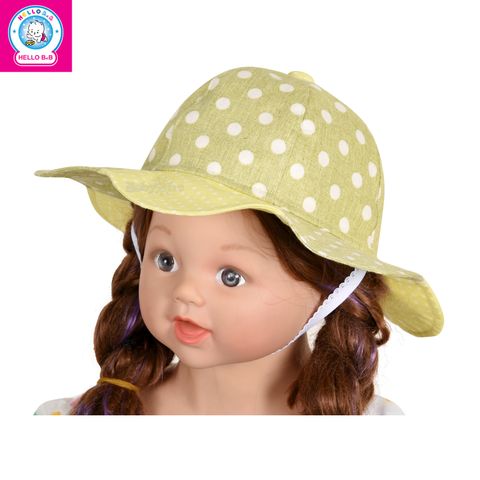  Nón vành 6 cánh chấm bi SS1294 - BabyOne 