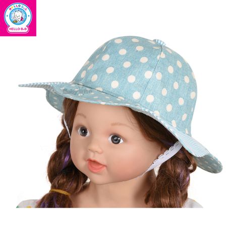  Nón vành 6 cánh chấm bi SS1294 - BabyOne 
