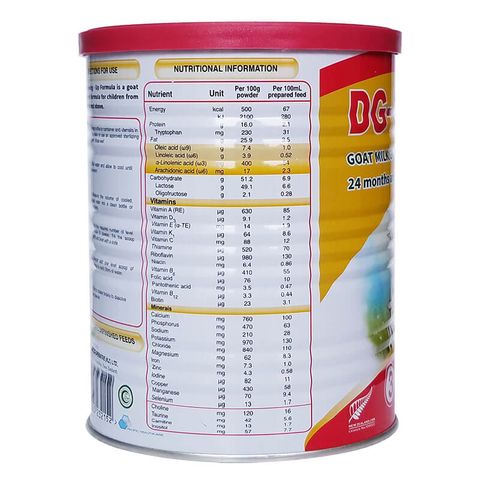  Sữa dê công thức DG-3 400g (trên 24 tháng) 