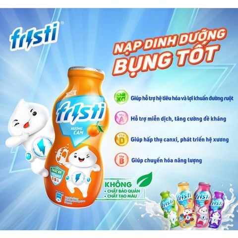  Sữa chua uống Fristi hương Cam 80ml 