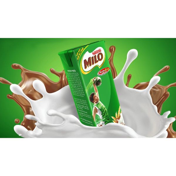  Sữa Milo lúa mạch có đường 180ml 