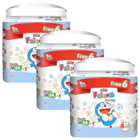  Tã quần Goo.n Friend M54+6 (7-12kg) 