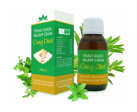  Thảo dược ngâm chân Cung Đình 100ml 