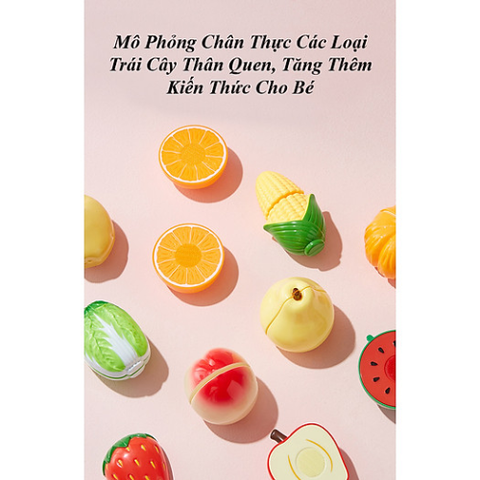  Bộ đồ chơi cắt hoa quả rau củ KUB 