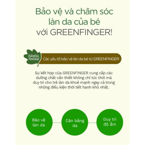  Dầu gội dưỡng ẩm từ thiên nhiên cho bé Greenfinger ChokChok 320ml 