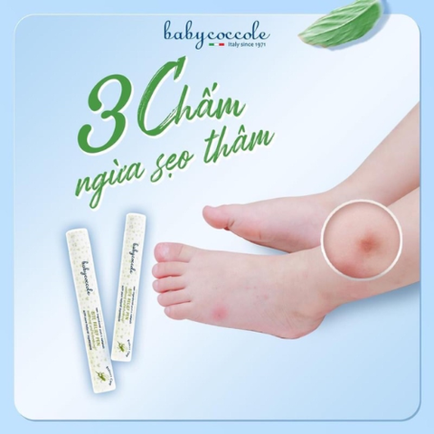  Bút chấm vết muỗi đốt chiết xuất hạnh nhân và dầu oliu Babycoccole (+0M) 