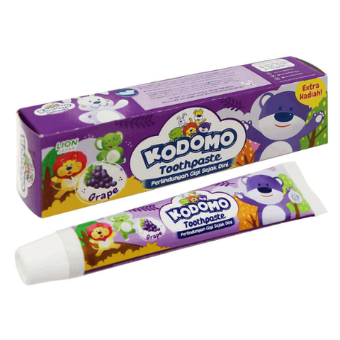  Kem đánh răng trẻ em Kodomo hương nho 45g 