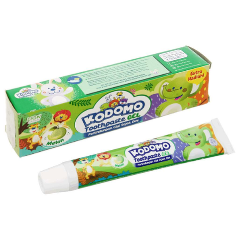  Kem đánh răng trẻ em Kodomo hương dưa gang 45g 