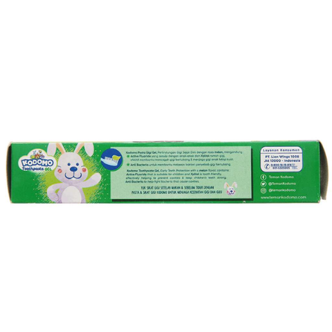  Kem đánh răng trẻ em Kodomo hương dưa gang 45g 