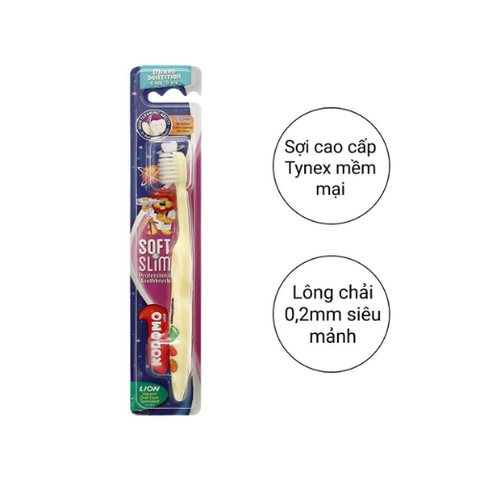  Bàn chải đánh răng trẻ em Kodomo (6 tuổi - 9 tuổi) 