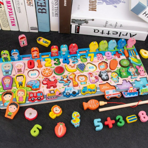  Đồ chơi câu cá kèm chữ số AC 