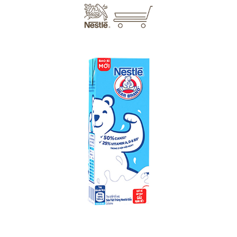  Sữa Nestle gấu có đường 180ml 