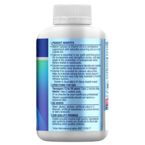  Viên uống Ostelin bổ sung Canxi và Viatmin D3 cho mẹ bầu (300 viên) 