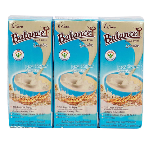  Sữa hạt ngũ cốc không đường 4Care Balance 180ml 