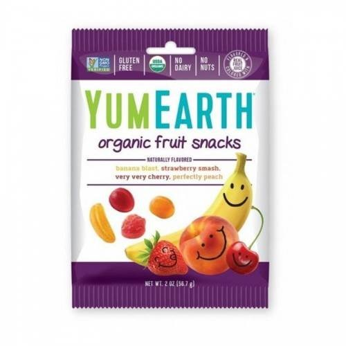  Kẹo dẻo hữu cơ 4 hương vị trái cây Yumearth 50g 