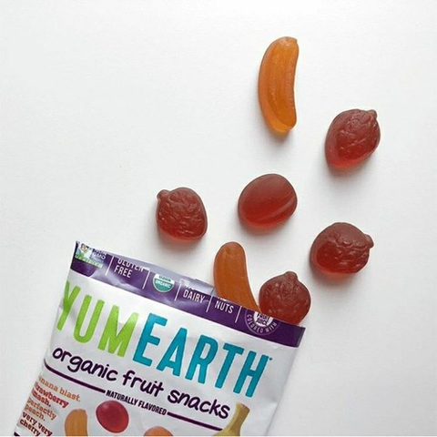  Kẹo dẻo hữu cơ 4 hương vị trái cây Yumearth 50g 