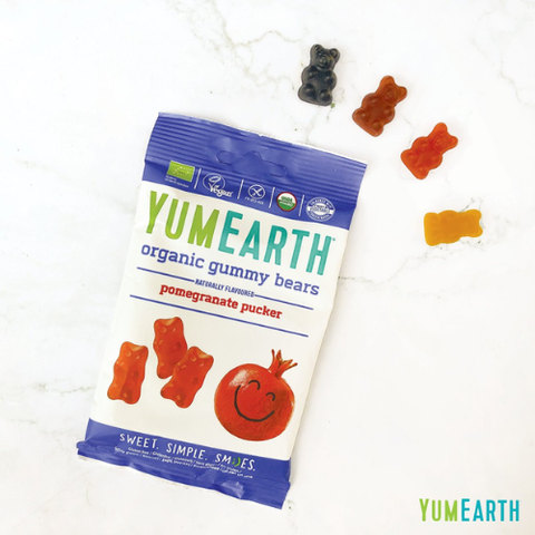  Kẹo dẻo hữu cơ hình gấu vị trái cây Yumearth 50g 