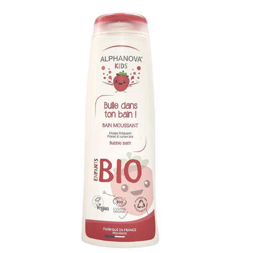  Sữa tắm tạo bọt hữu cơ cho bé gái Alphanova 250ml 