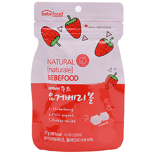  Sữa chua khô vị dâu Bebefood 17g 