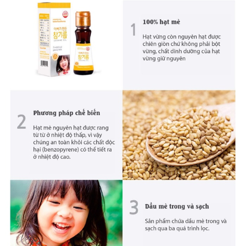  Dầu mè ăn dặm Bebefood 75ml 