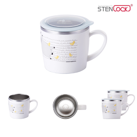  Ly uống nước có nắp đậy Stenlock 