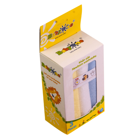  Khăn sữa (2 lớp) SS0642 (hộp 3 cái) - BabyOne 
