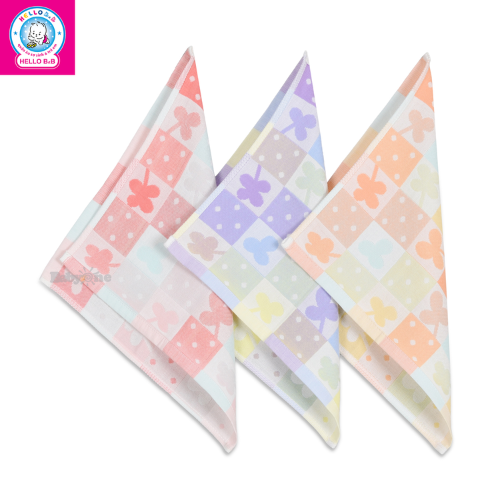  Khăn mặt xô bông (Gói 3 cái) 0748 