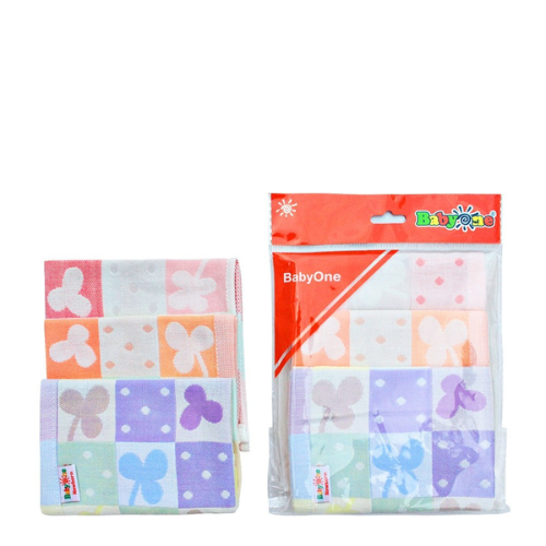  Khăn mặt xô bông (Gói 3 cái) 0748 