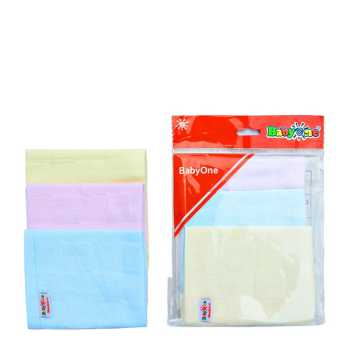  Khăn mặt xô màu (Gói 3 cái) 0749 