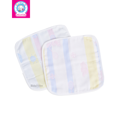  Khăn xô 5 lớp 25*25cm (gói 2 cái) SS1050 - BabyOne 