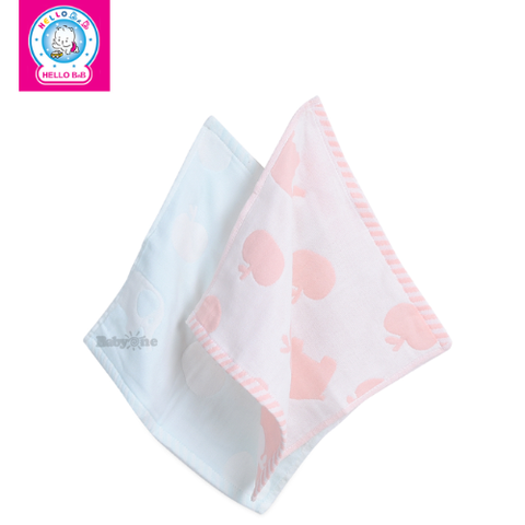  Khăn xô 4 lớp 25*25cm (gói 2 cái) SS1051 - BabyOne 