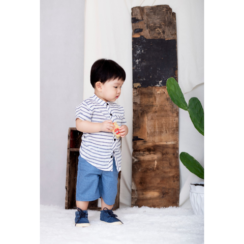  Sơ mi Linen tay ngắn 5544 