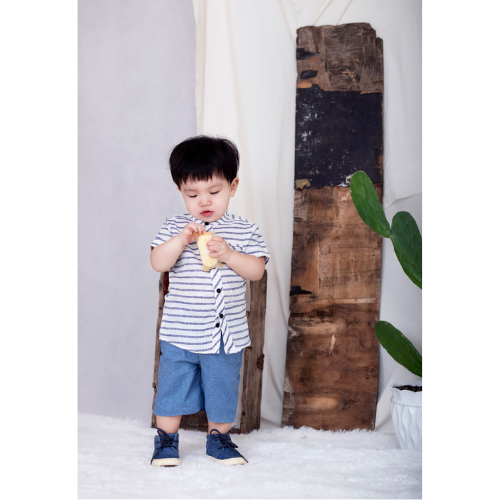  Sơ mi Linen tay ngắn 5544 