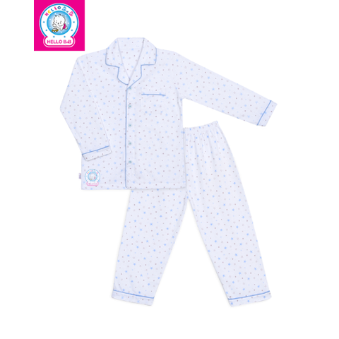  Bộ Pyjamas bông dài bé trai 0187 