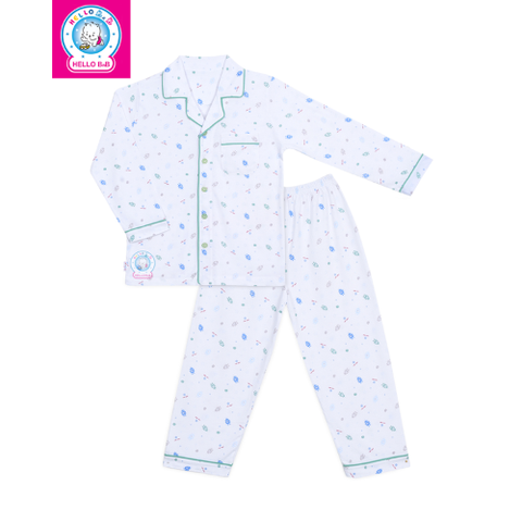  Bộ Pyjamas bông dài bé trai 0187 