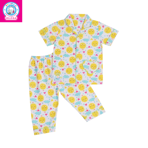  Bộ Pyjamas tay ngắn bé gái 1149 