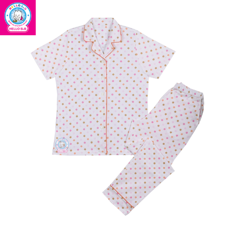  Bộ Pyjamas tay ngắn cho mẹ BA1194 - HELLO BnB 