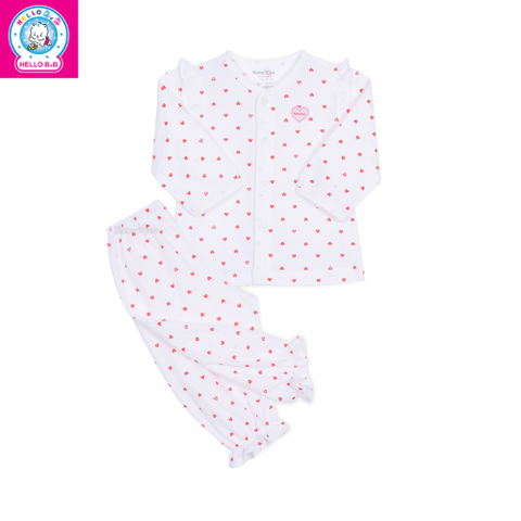  Bộ cài giữa dún bèo bông tay dài 1336 