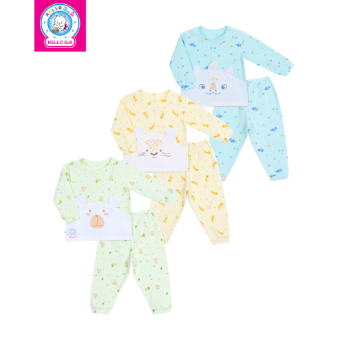  Bộ dài phối trắng bé trai - BA1382 