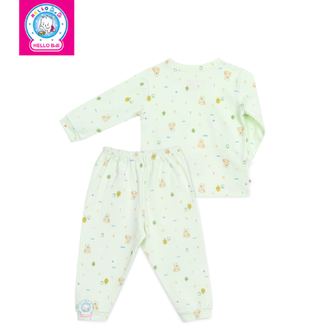  Bộ dài phối trắng bé trai - BA1382 