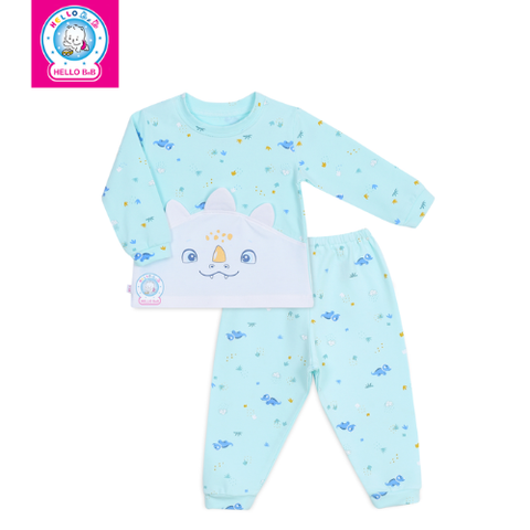  Bộ dài phối trắng bé trai - BA1382 