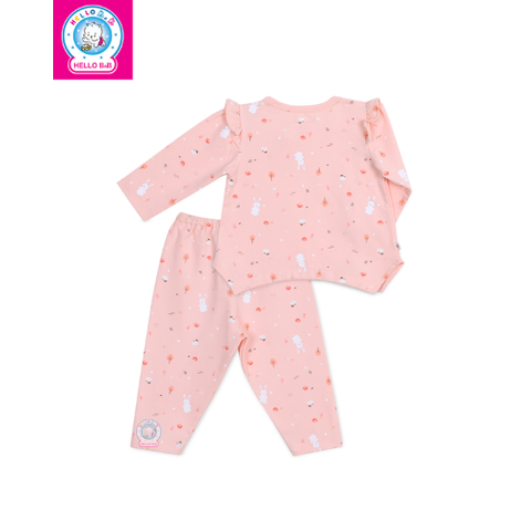  Bộ dài bèo vai bé gái - BA1386 