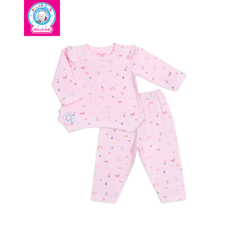  Bộ dài bèo vai bé gái - BA1386 