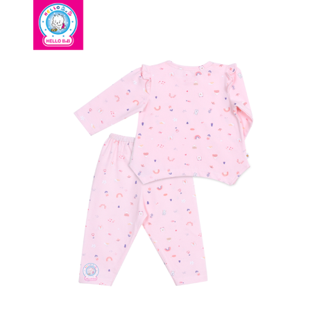  Bộ dài bèo vai bé gái - BA1386 