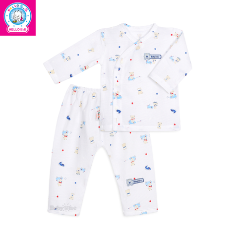  Bộ bé trái bông dún TD - BA1502 (Họa tiết ngẫu nhiên) 
