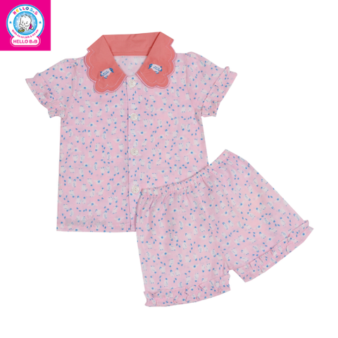  Bộ ngắn bé gái vải Nhật 1163 